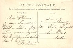 VINTAGE POSTCARD St Nazaire the Tower De Kerlede has Light Fixed