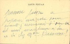 POSTAL de la VENDIMIA la corriente fuerte del centro de Corbella el faro de la mujer mayor vista de la corriente fuerte