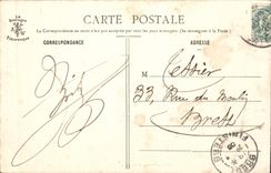 CPA St Cast La Colonne