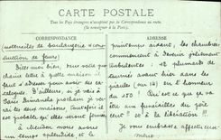 VINTAGE POSTCARD Top of Sainte the Mathieu the abbey and the pahre