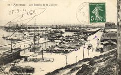CPA Marseille Les Bassins De La Joliette