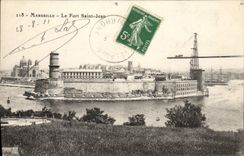 CPA Marseille Le Fort Saint Jean