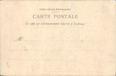 VINTAGE POSTCARD Tonkin Sontay Edges Of the Red River