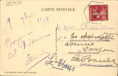 VINTAGE POSTCARD Passage Of the Tunnels Of Sieix