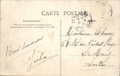 VINTAGE POSTCARD Saint Nazaire