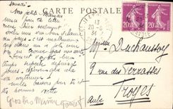 VINTAGE POSTCARD Holy Jean D' Arvey View the Penney Mount