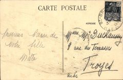 VINTAGE POSTCARD Brittany Sands Of Gold the Pines Effect Waves