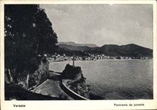 VINTAGE POSTCARD Varazze Panorama Da Ponente