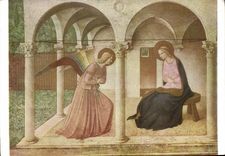 VINTAGE POSTCARD Beato Angelico