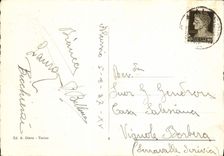 VINTAGE POSTCARD Alassio Cappelle Votiva Have Caduti LED Pond