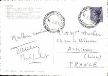 VINTAGE POSTCARD Napaoli Dell Manor house Which Assembles