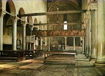 MODERN CARD Torcello Cattedrale di S Maria Assunta Interno