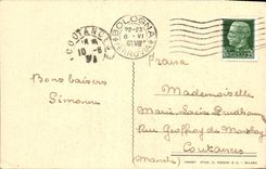 VINTAGE POSTCARD Fell di S Domenico Bologna