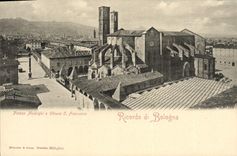 CPA Bologna Piazza Malpighi e Chiesa S Francesco