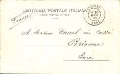 VINTAGE POSTCARD Firenze Cattedrale