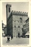 CPA Firenze Piazza S Firenze e Palazzo del Bargello