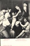 CPA Firenze Raffaello Sanzio Madonna dell Impannata