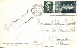 Basílica Maria Novella Banchetto di Erode de Firenze de la POSTAL de la VENDIMIA