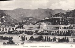 VINTAGE POSTCARD Genova Campasanto Panorama General