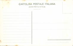 VINTAGE POSTCARD Saluto Da Genova Piazza principle collar Monumento Al duca di Galliera