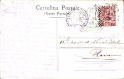 VINTAGE POSTCARD Genova Monumento has S Colombo