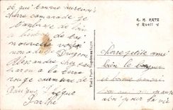 VINTAGE POSTCARD the arc In Sky Of Militaria Happiness