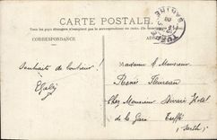 VINTAGE POSTCARD Fantaisie Woman Couples Marriage