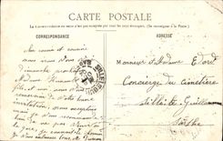 VINTAGE POSTCARD Fantaisie Promises in marriage Marie Homme