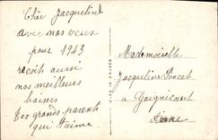 VINTAGE POSTCARD Commandoments Of Is engaged