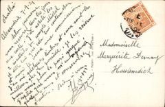 VINTAGE POSTCARD Piere Of the Young man To marry Marriage