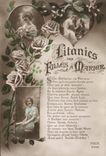 VINTAGE POSTCARD Litanies Girls has Marier Women Marriage