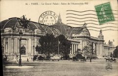 CPA Paris Le Grand Palais Salon De I'Automobile 1922