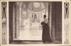 CPA Medaille Miraculeuse Comme A La Messe De Minuit