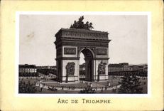 CPA Paris Arc De Triomphe