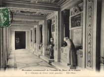 VINTAGE POSTCARD Memorial De I' Incendie Bazaar Of Charity Way Of Paris Cross