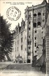 VINTAGE POSTCARD Nantes Court Of the Castle the Keep the loggia