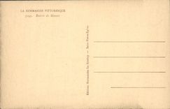 CPA La Normandie Pittoresque Entree Du manoir 