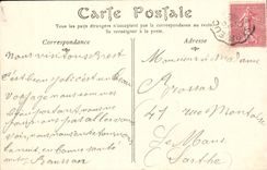 CPA Port Militaire De Brest Sortie Du Cuirasse Le Hoche Bateau