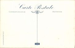 Niza entrada POSTAL de la VENDIMIA de la bahía portuaria de Lympia