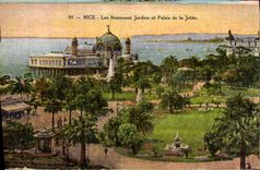 CPA Nice Les Nouveaux Jardins Et Palais De La Jetee