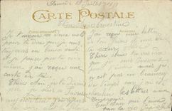 CPA Fantaisie Fleurs Main 