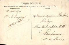 VINTAGE POSTCARD Autun the Cascade De Brisecou