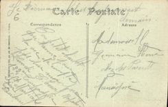 POSTAL de la VENDIMIA en Perigord Opprintichaze cualquie cerdo del cerdo de Lou Mounde Trobaillo