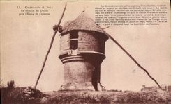VINTAGE POSTCARD Guerande the Mill Of the Devil close the pond of Creamy