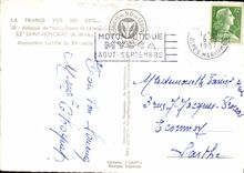 MODERN CARD France Seen Of the Sky Abbey Of Notre Dame Of lerins Ile Saint Honorat Monastere strengthens