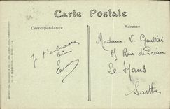 VINTAGE POSTCARD Interior Issoudun De I' Eglise St Cyr