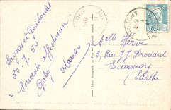 VINTAGE POSTCARD Lake D' Issarles View Of the Lake Taken Of the Wise one