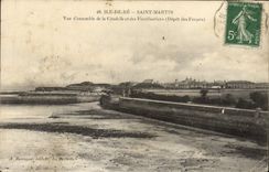 CPA Ile De Re Saint Martin Vue D'Ensemble De La Citadelle et des fortifications Depot des forcats