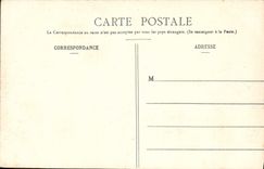 VINTAGE POSTCARD Ivry the Battle the Church