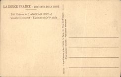 CPA Langeais Chambre A Coucher Tapisserie du 15eme 